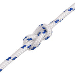 Multipurpose Utility Rope 8 mm 25 m White and Blue PP