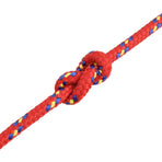 Multipurpose Utility Rope 8 mm 25 m Red PP 420 kg Max Load