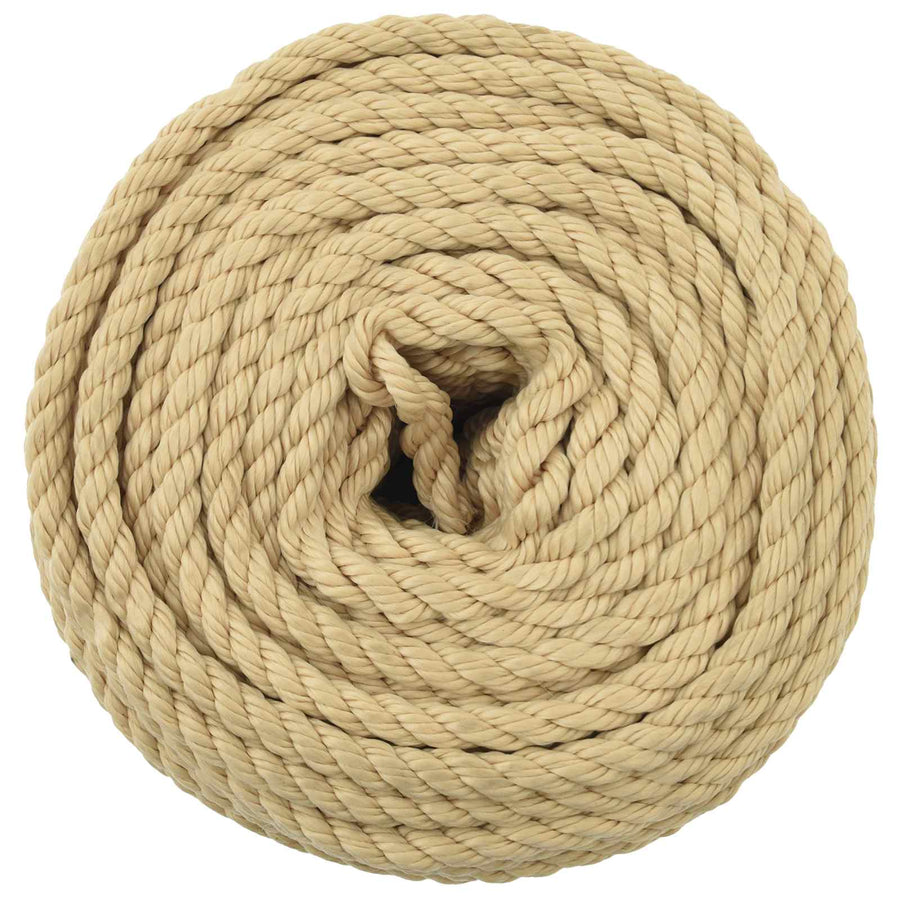Multipurpose Utility Rope 8 mm 100 m Natural PP 420 kg Max Load