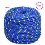 Multipurpose Utility Rope 8 mm 50 m Blue PP 420 kg Max Load