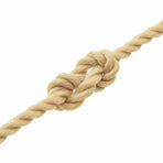 Multipurpose Utility Rope 6 mm 50 m Natural PP 240 kg Max Load