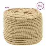 Multipurpose Utility Rope 6 mm 50 m Natural PP 240 kg Max Load