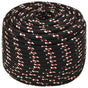 Multipurpose Utility Rope 12 mm 25 m Black and Red PP