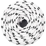 Multipurpose Utility Rope 6 mm 100 m White Polyester