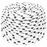 Multipurpose Utility Rope 10 mm 100 m White Polyester