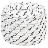 Multipurpose Utility Rope 12 mm 100 m White Polyester
