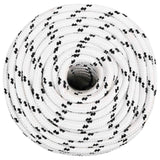 Multipurpose Utility Rope 12 mm 100 m White Polyester