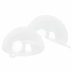 Christmas Ball Set 25 pcs Transparent Dia. 8 cm Plastic