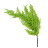 Hanging Fresh Green Boston Fern UV Resistant 80cm - Front View