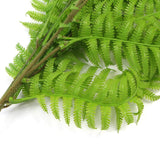 Hanging Fresh Green Boston Fern UV Resistant 80cm - Top-Down View