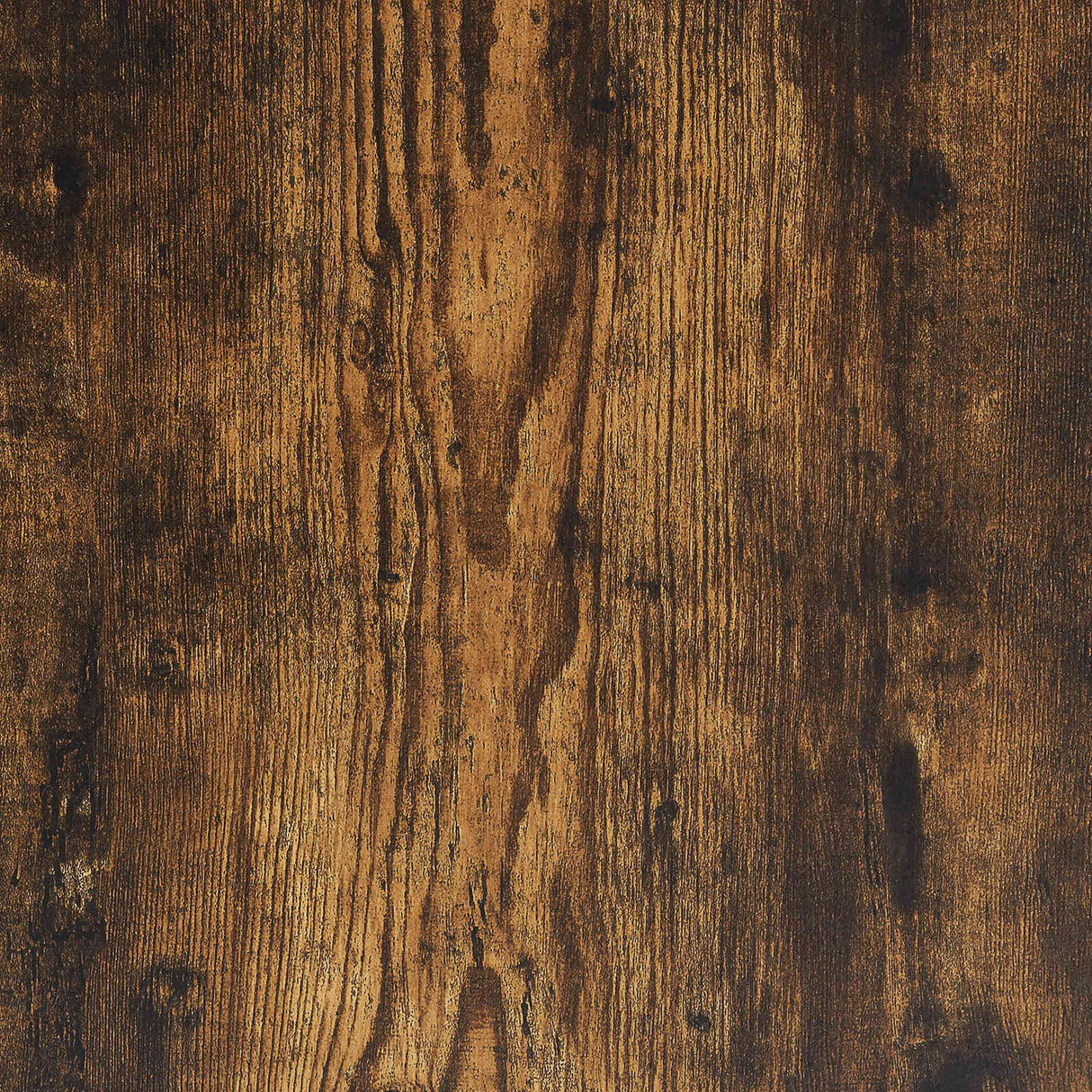 Coffee Table Smoked Oak 80x50x45 cm Engineered Wood and Iron