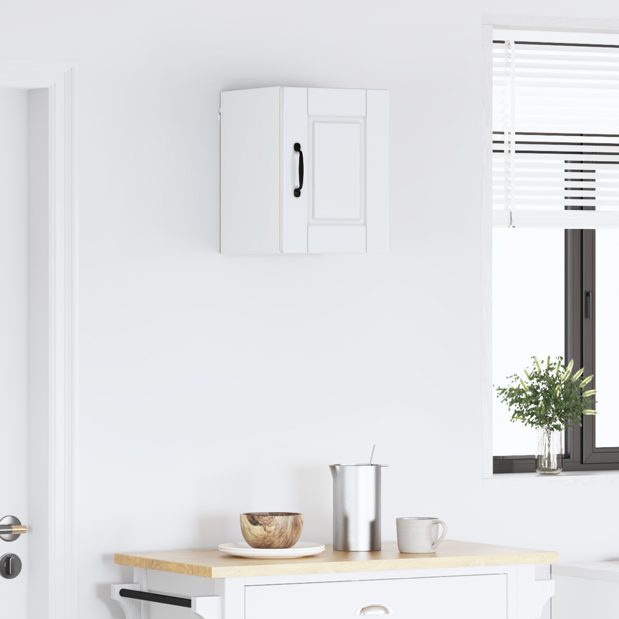 Wall Cabinet PORTO High Gloss White 30 x 31 x 40 cm