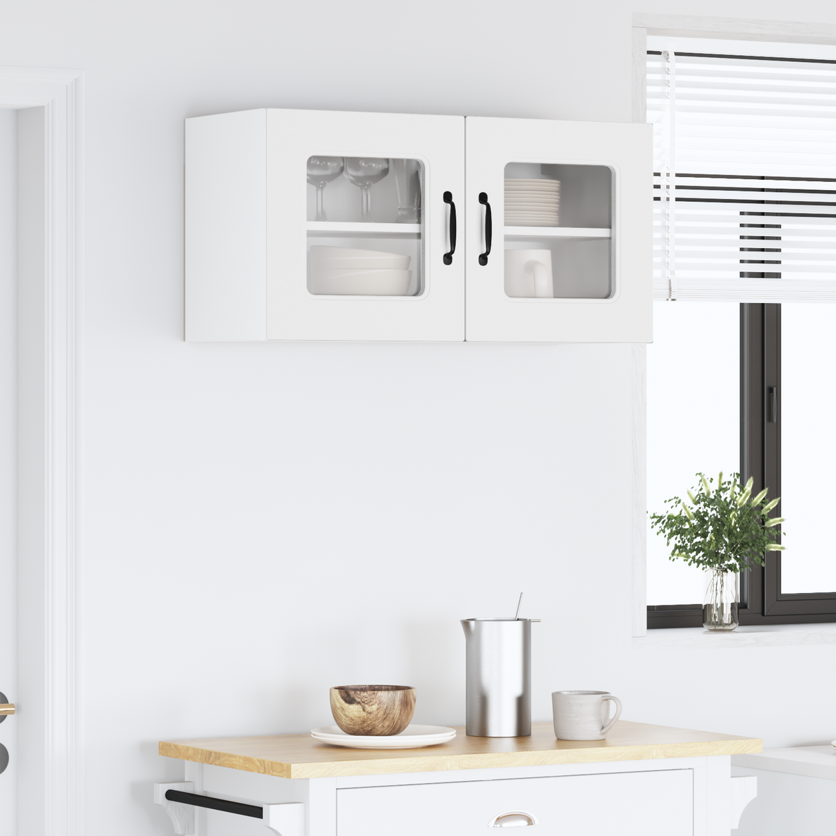 Dishwasher Panel Kalmar White 80 x 31 x 40 cm Engineered Wood