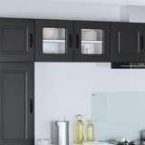 Dishwasher Panel Kalmar Black 40 x 31 x 40 cm Engineered Wood