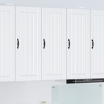 Wall Cabinet LUCCA White 40 x 31 x 100 cm Engineered Wood