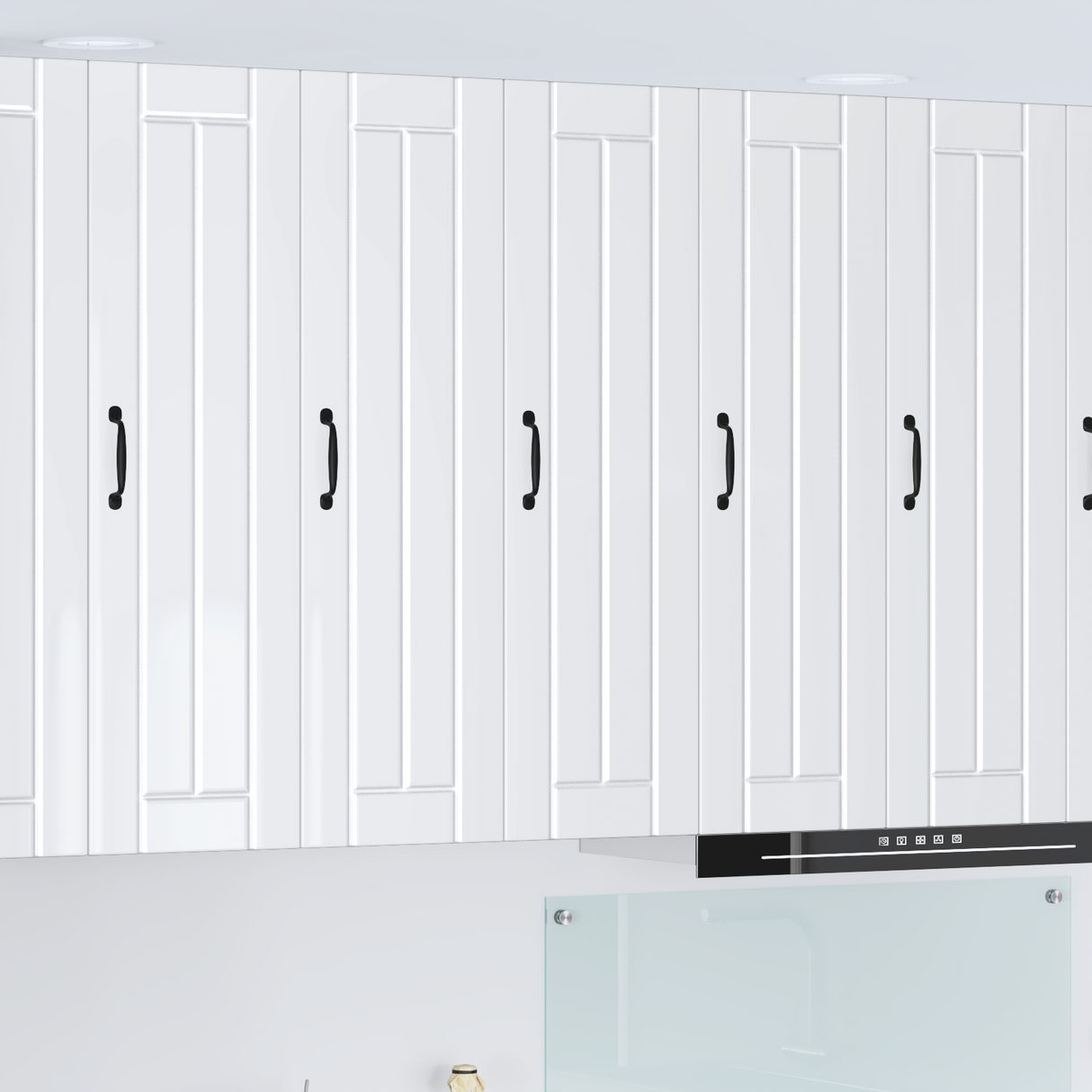 Wall Cabinet LUCCA High Gloss White 30 x 31 x 100 cm