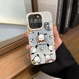 Sanrio Pochacco Cute Soft Phone Cases For Iphone 16 15 14 13 11 12 Pro Max Plus X XR XS 7 8 Plus Girl Shockproof Phone Cover Y2k - Extra Image