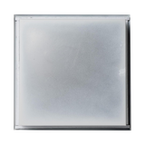 336 x 336 x 101mm Shower Niche Single Shelf Organizer No Tile Needed in White
