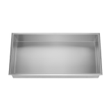 641 x 336 x 101mm Shower Niche Single Shelf Organizer No Tile Needed in Stainless Steel