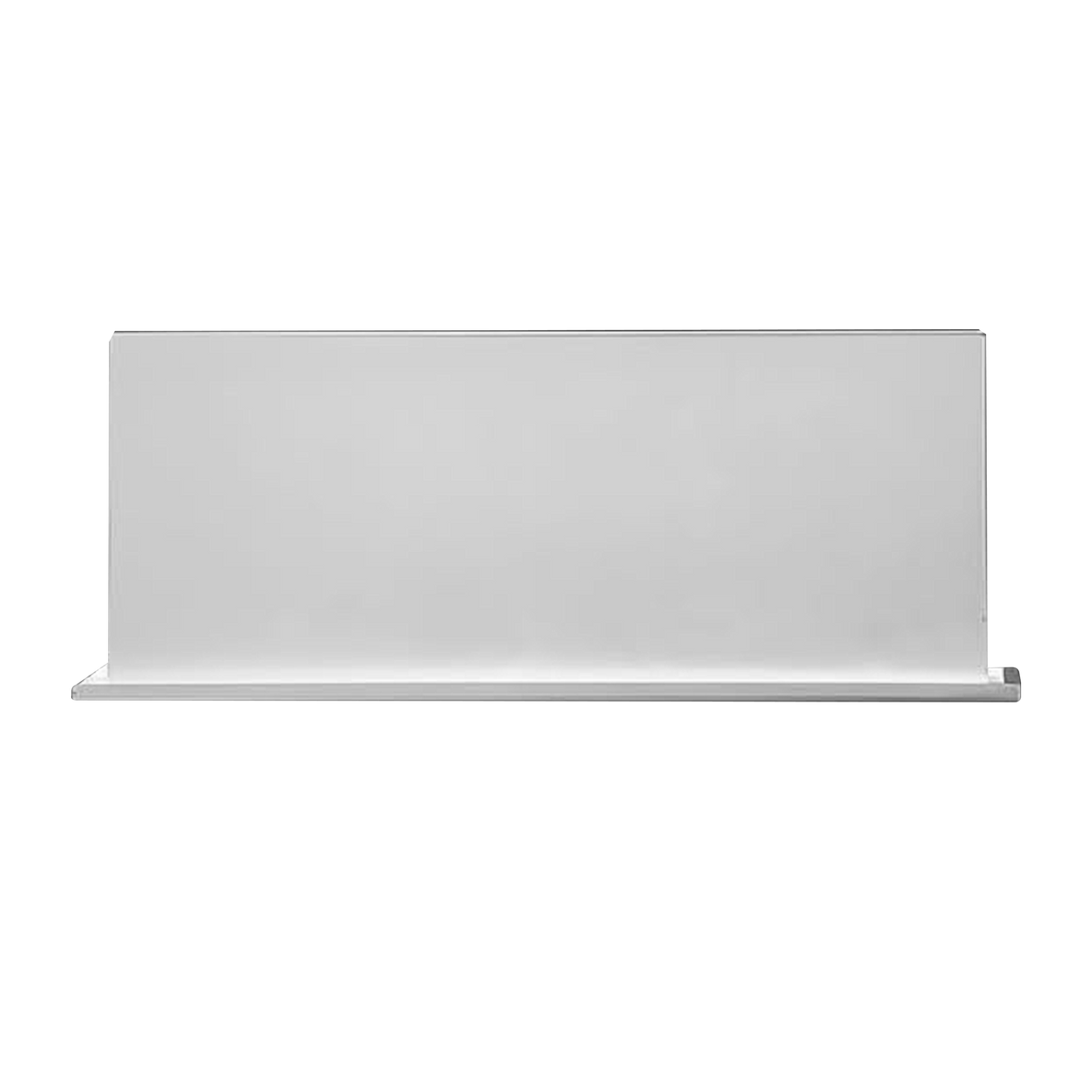 641 x 336 x 101mm Shower Niche Single Shelf Organizer No Tile Needed in White