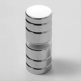 90x100cm Double Door Corner Shower Screen &ndash; Chrome F-Brackets, SS Hinges & Round Knob Handle - Extra Image