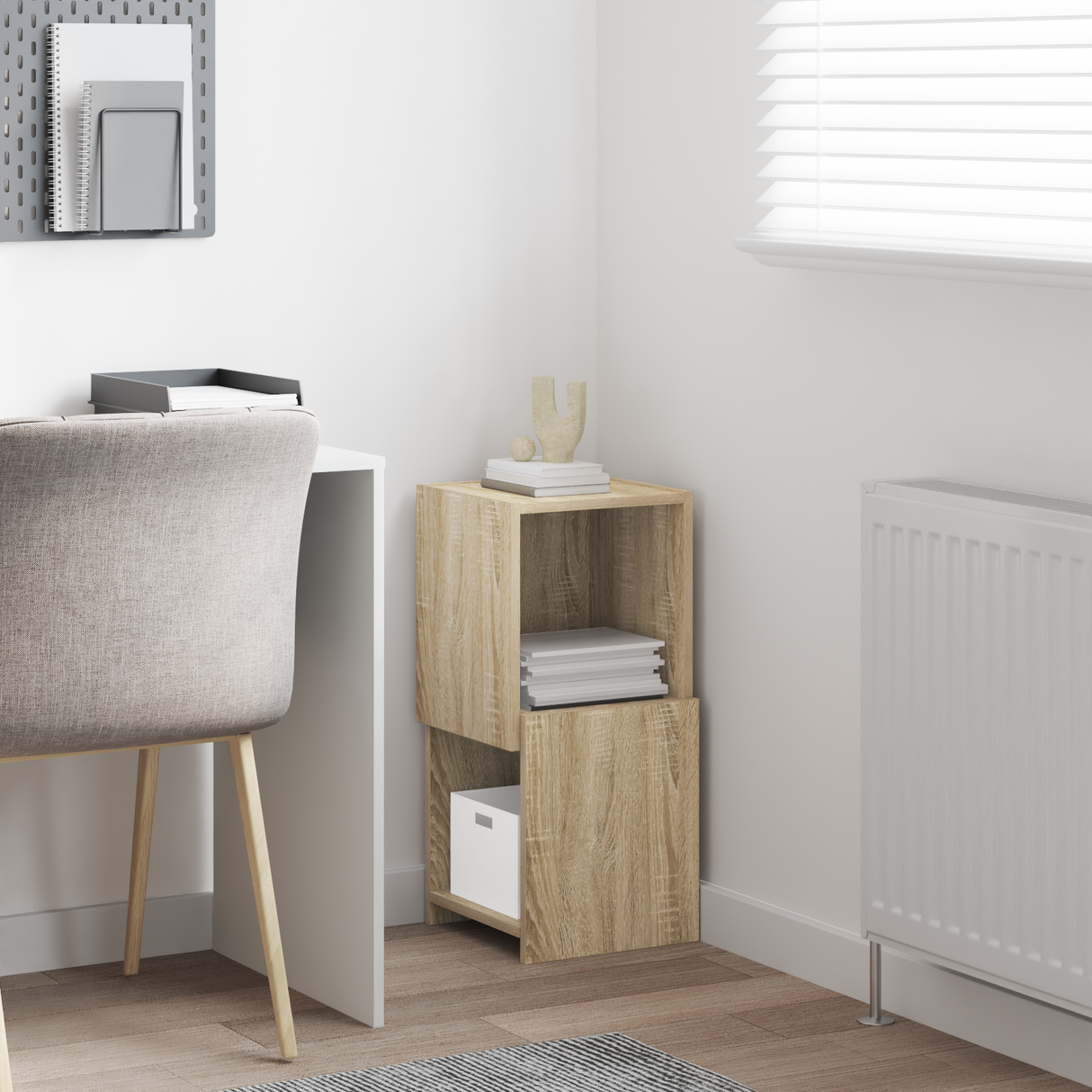 Corner Cabinet Sonoma Oak 30,5x30x65cm Engineered Wood