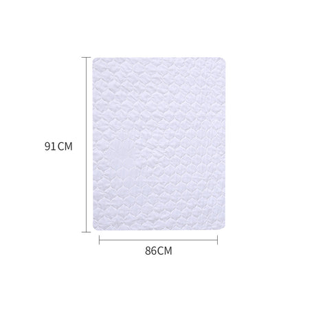 2x Bed Pad Waterproof Bed Protector Single-2018816667538296834