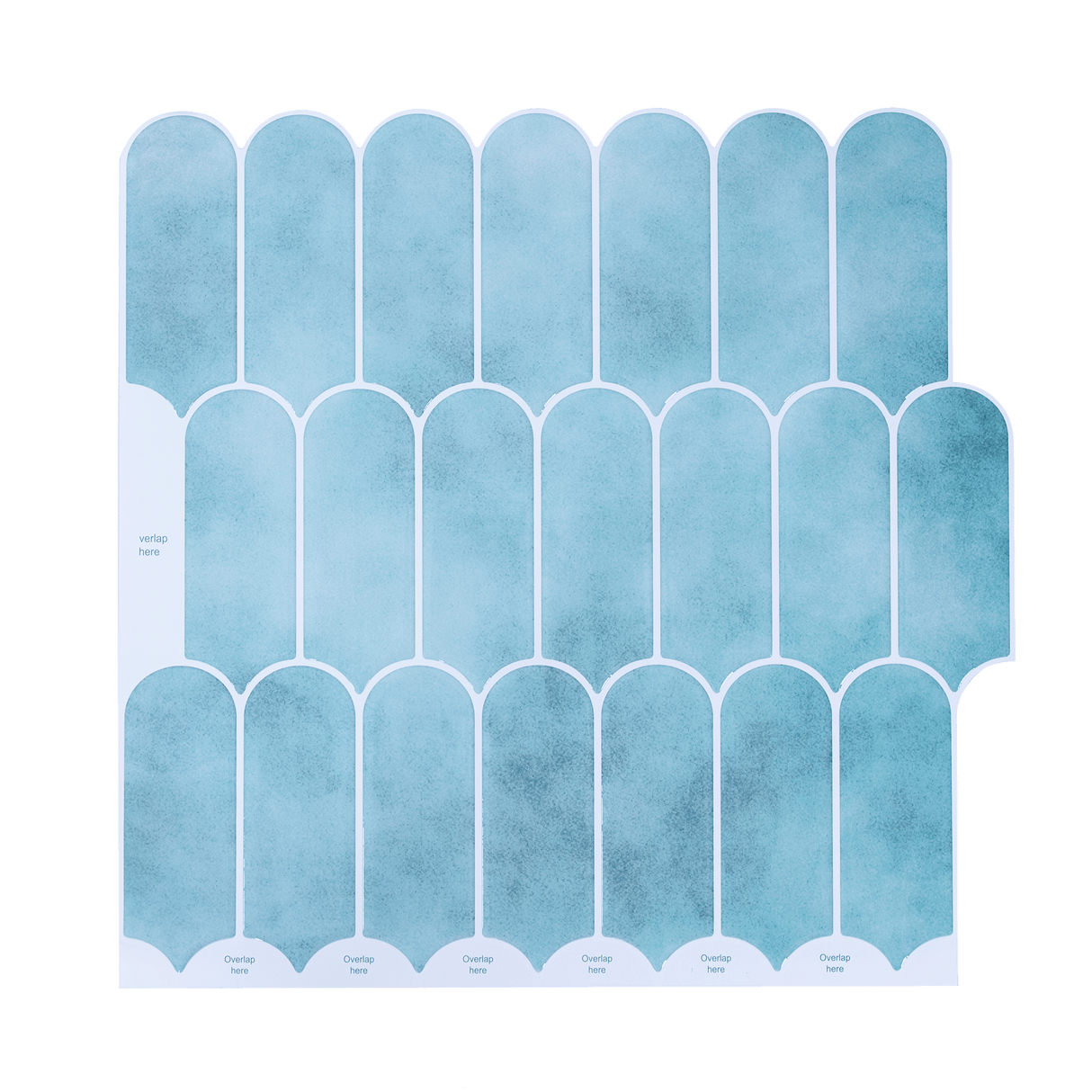 5pcs 3D Wall Stickers Self-adhesive Wallpaper Resistant High Temperature