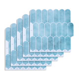 5pcs 3D Wall Stickers Self-adhesive Wallpaper Resistant High Temperature