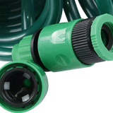 30M Garden Hose Heavy-Duty Coiled Spiral Car Washing Cleaning Water Hose Garden - Side View