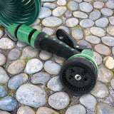30M Garden Hose Heavy-Duty Coiled Spiral Car Washing Cleaning Water Hose Garden - 45-Degree Angle