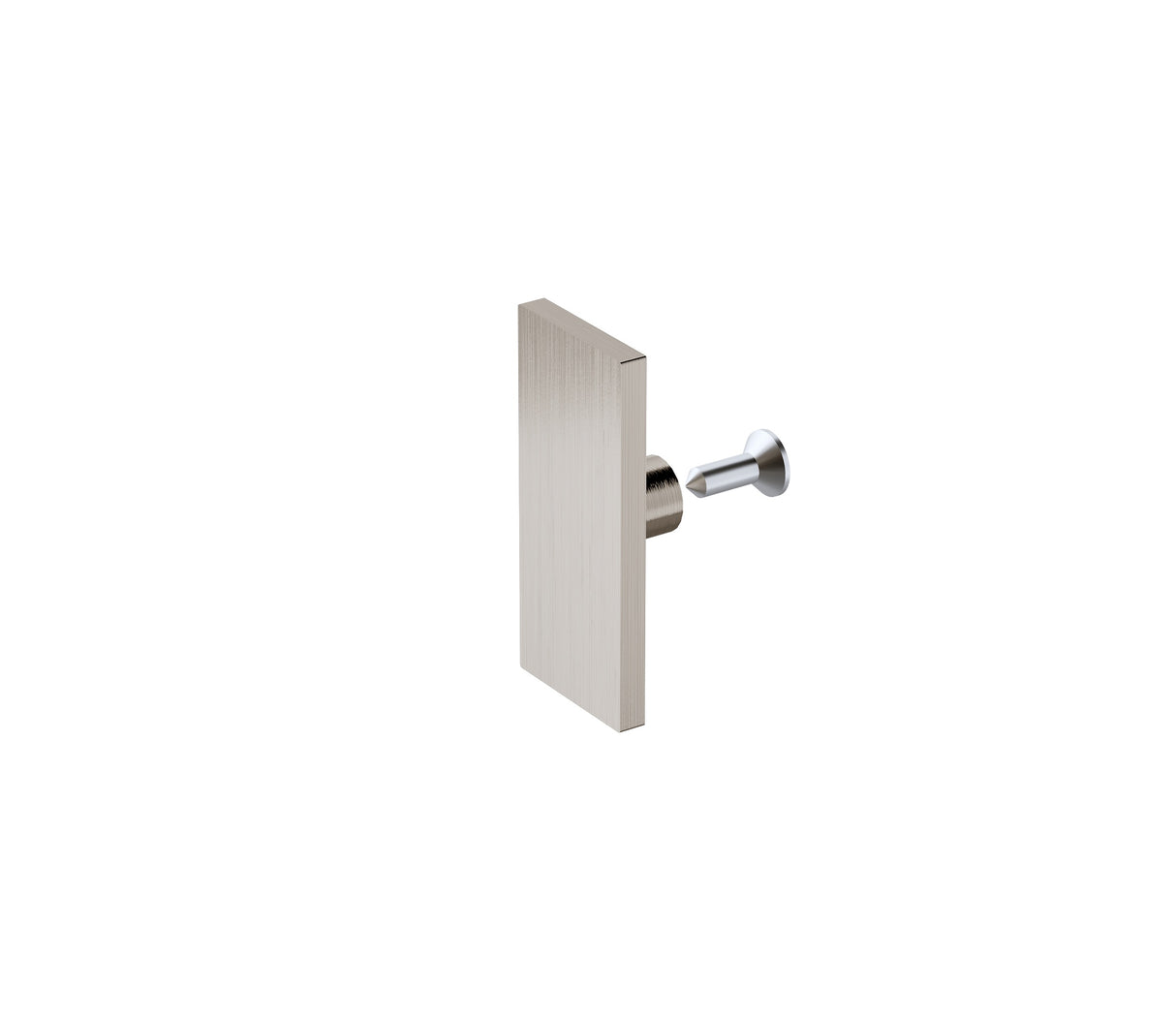 130x80cm Frameless Glass Sliding Corner Shower &ndash; With Nickel Rail and Wall Channel for Contemporary Bathrooms