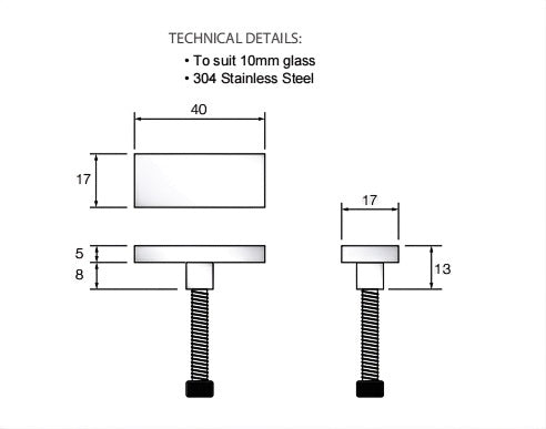 150x90cm Frameless Glass Sliding Corner Shower &ndash; With Gunmetal Rail and U-Brackets for Contemporary Bathrooms