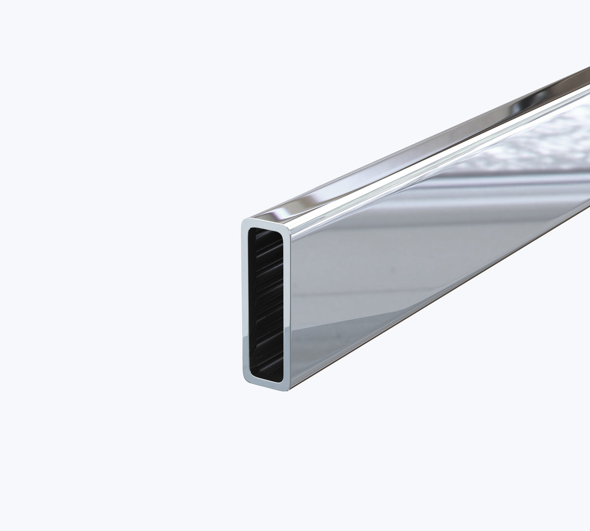 150x80cm Frameless Glass Sliding Corner Shower &ndash; With Chrome Rail and U-Brackets for Contemporary Bathrooms