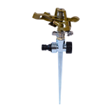 Easy to Install Irrigation Sprinkler 360 Degree Rotating Sprinkler Gun Zinc Alloy Adjustable Rocker Sprinkler