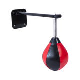 Wall Hanging Boxing Punching Bag Speed Training Stress Relief Kit with Wall Mount Bracket - Top-Down View