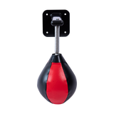 Wall Hanging Boxing Punching Bag Speed Training Stress Relief Kit with Wall Mount Bracket