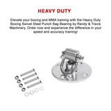 Heavy Duty Boxing Swivel Steel Punch Bag Bearing MMA Speed - Close-Up Angle