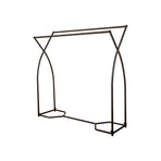 Commercial Clothing Garment Rack Retail Shop in Black