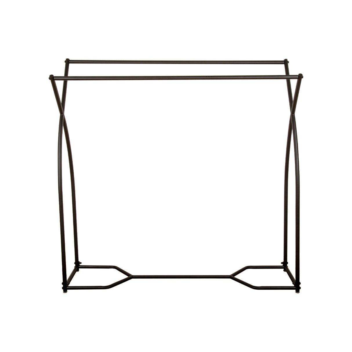 Commercial Clothing Garment Rack Retail Shop in Black