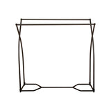 Commercial Clothing Garment Rack Retail Shop in Black