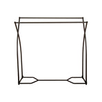 Commercial Clothing Garment Rack Retail Shop in Black