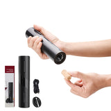 Wine Opener Electric Battery Operated Bottle - Side View