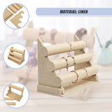 3-Tier Triple Bar Jewellery Display Rack