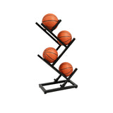Ball Trolley Rack Display Stand Basketball Football Storage