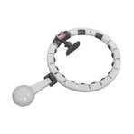 Weighted Hoola Hoop for Adults Weight Loss Exercise 2 in 1 Abdomen Massage Fitness