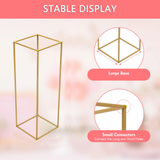 Gold Metal Flower Stand