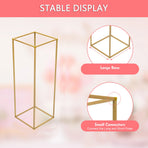 Gold Metal Flower Stand
