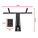 Wall Mounted Pull Up Bar 2 IN 1 Pull Up Dip Bar Station Outdoor Strength Training Home Gym - Extra Image