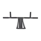 Wall Mounted Pull Up Bar 2 IN 1 Pull Up Dip Bar Station Outdoor Strength Training Home Gym - Side View